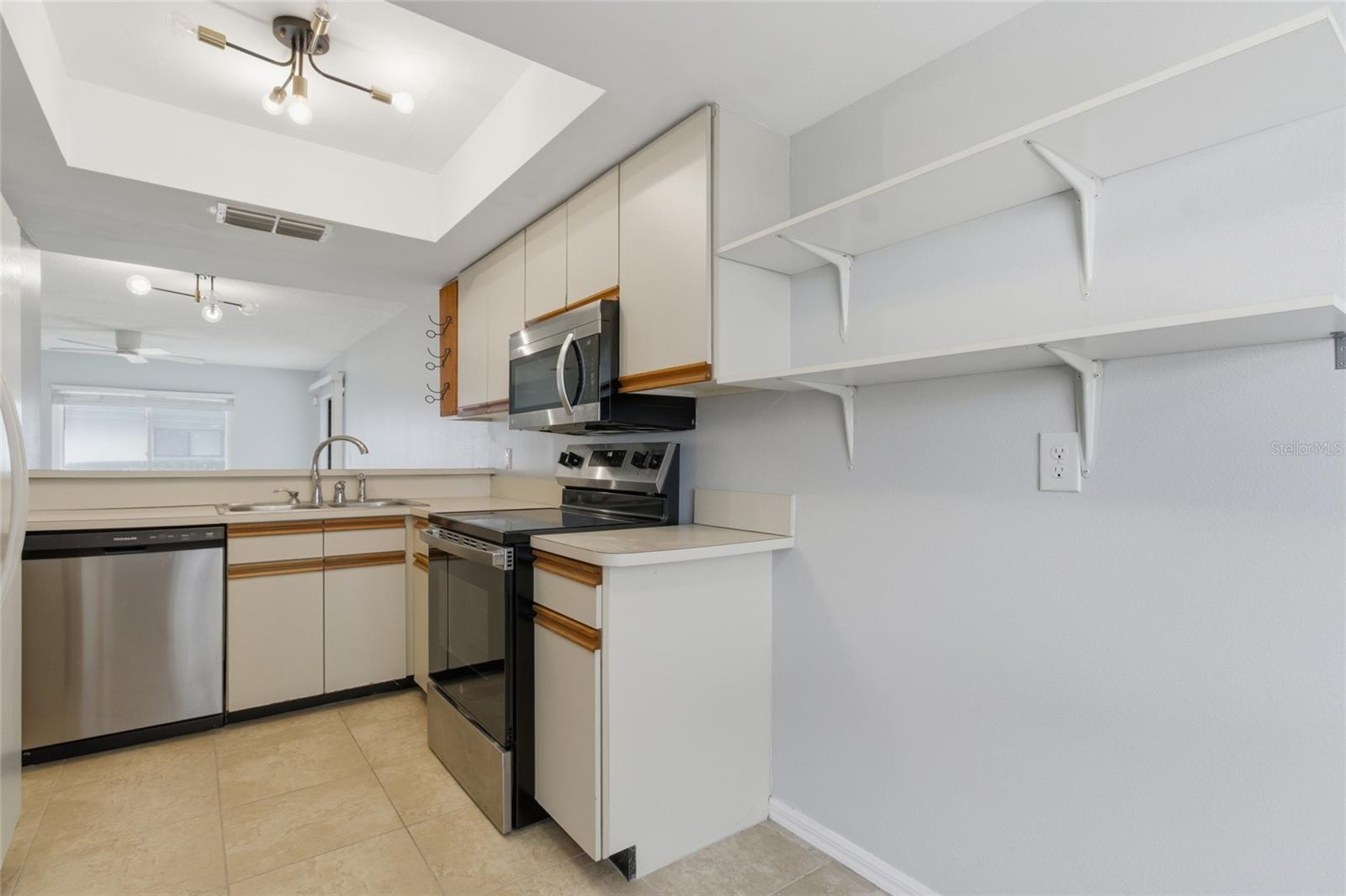 Kitchen with pantry