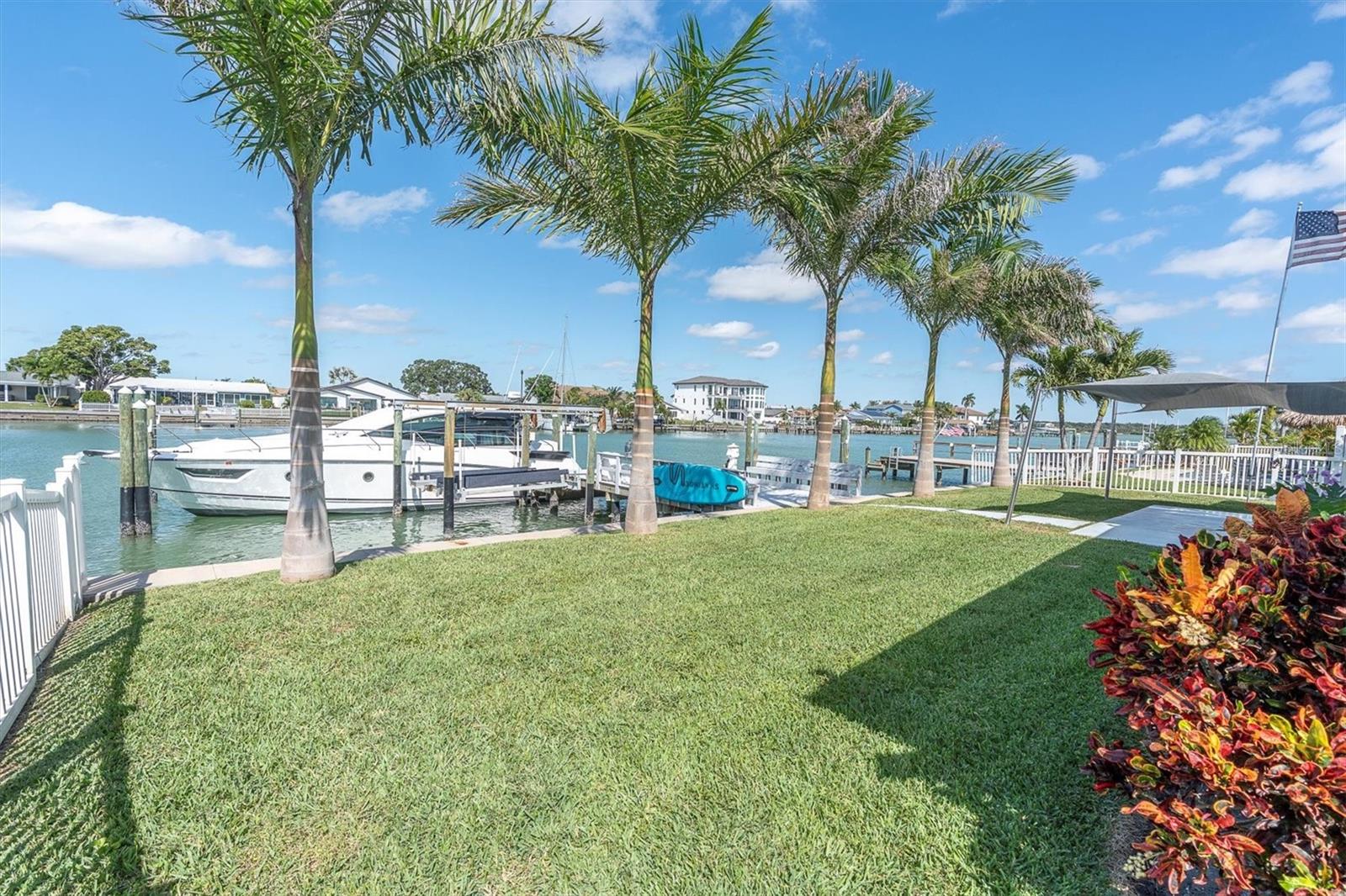 Boasting breathtaking water views, easy Gulf access, and one of Treasure Island’s widest, deepest channels, this home is an outstanding waterfront opportunity.