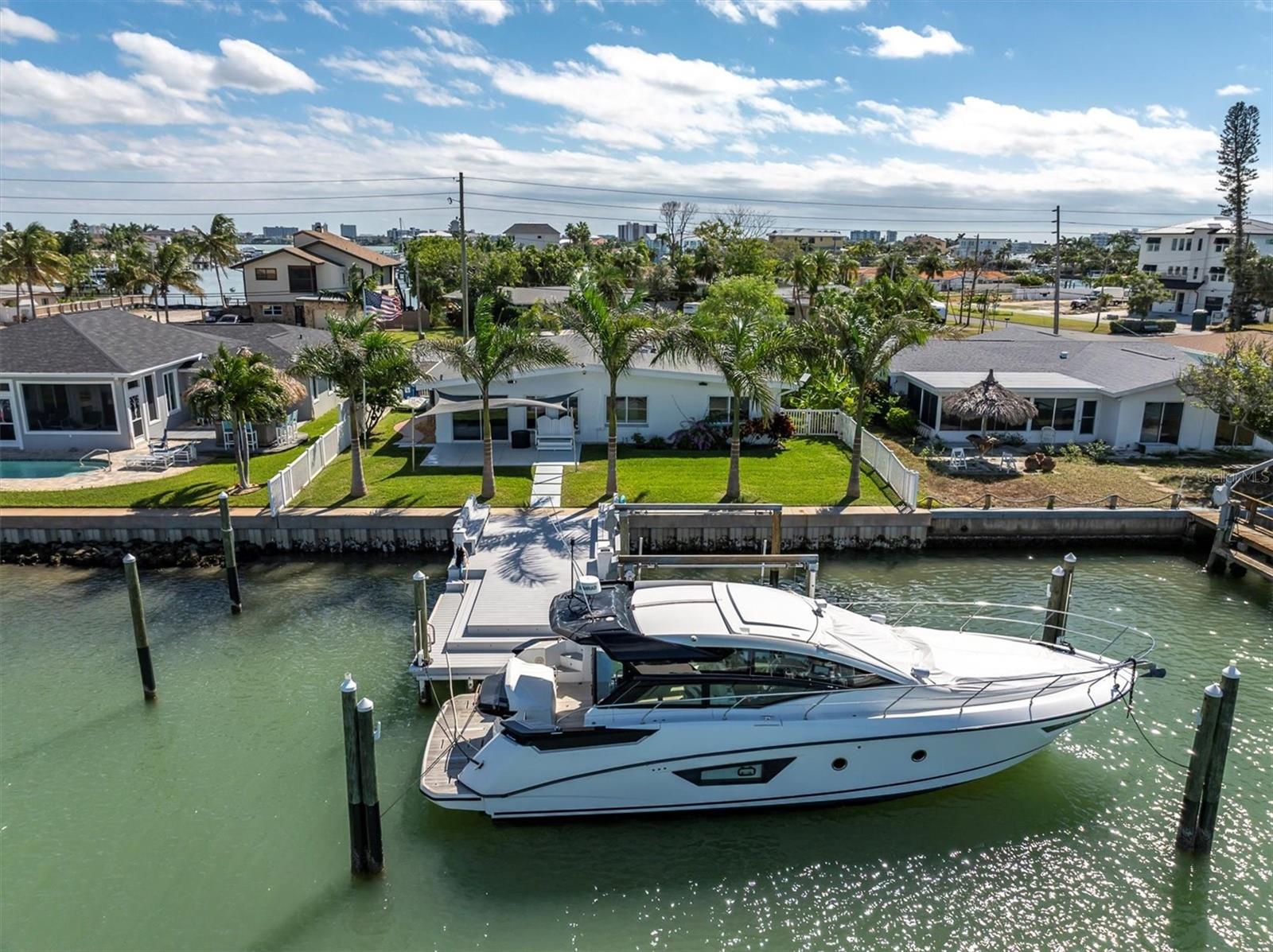 Experience the best of coastal living with deep-water dockage along one of Blind Pass’s deepest channels.