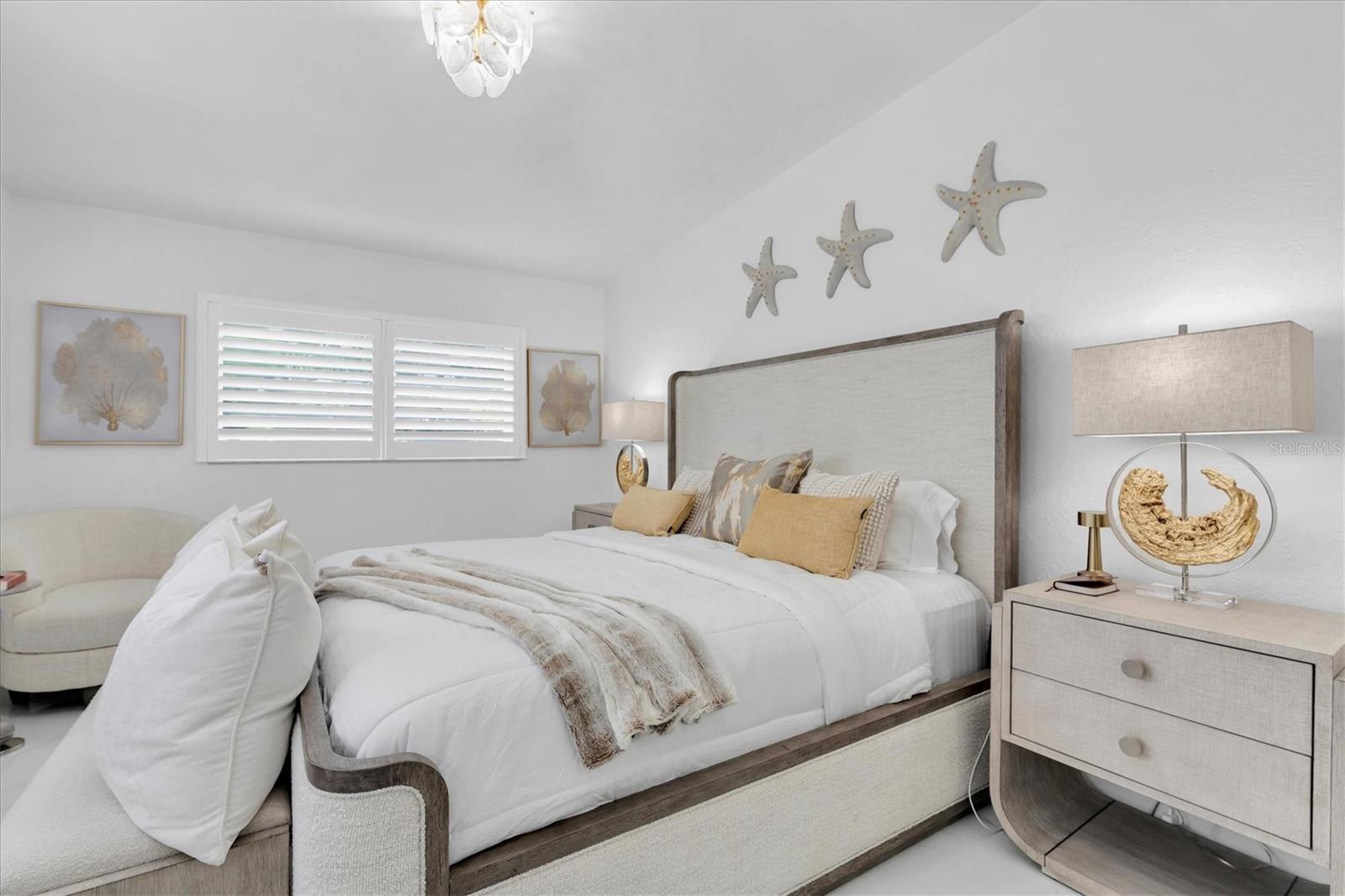 At day’s end, retreat to one of four serene bedrooms, including a luxurious primary suite with a private ensuite bathroom.