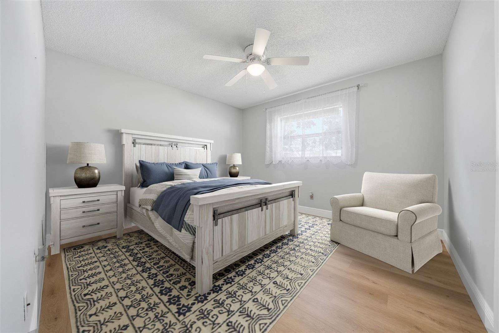 Virtually Staged Bedroom 3