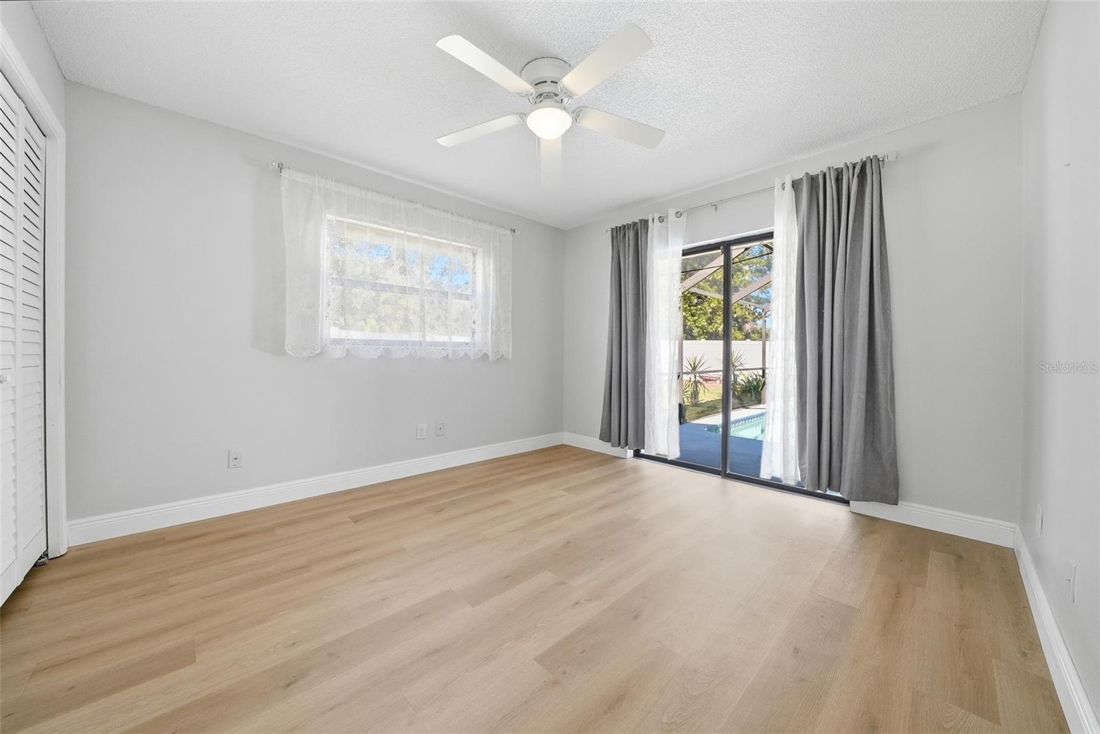 Bedroom 2 with Pool View