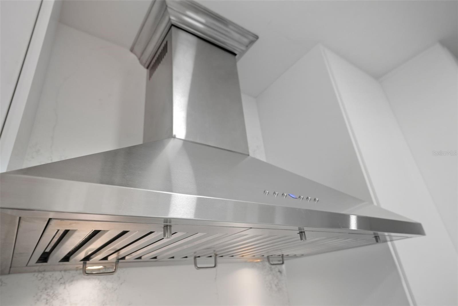 Commercial-grade range hood