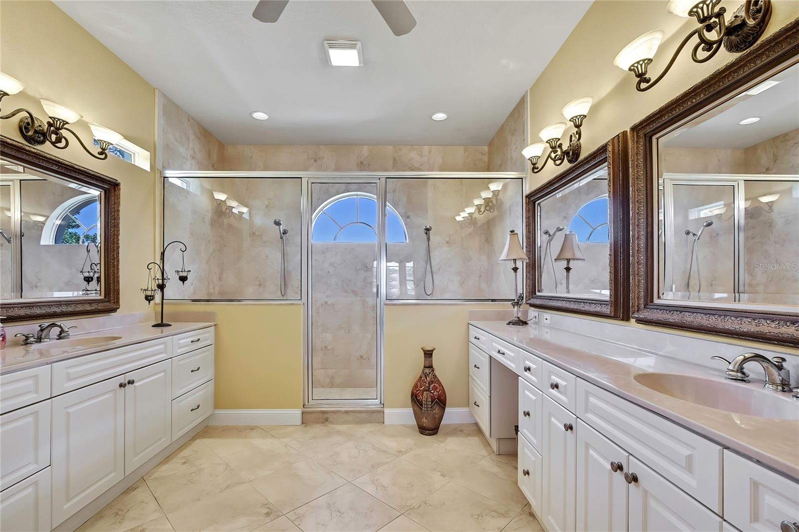 Very Spacious Master Bath