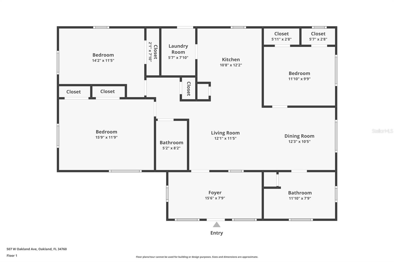 507 W OAKLAND AVE, OAKLAND, FL, 34760