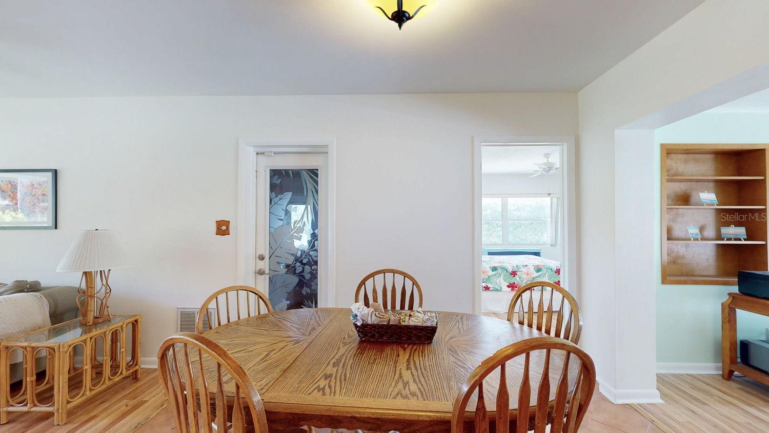 Dining room to garage