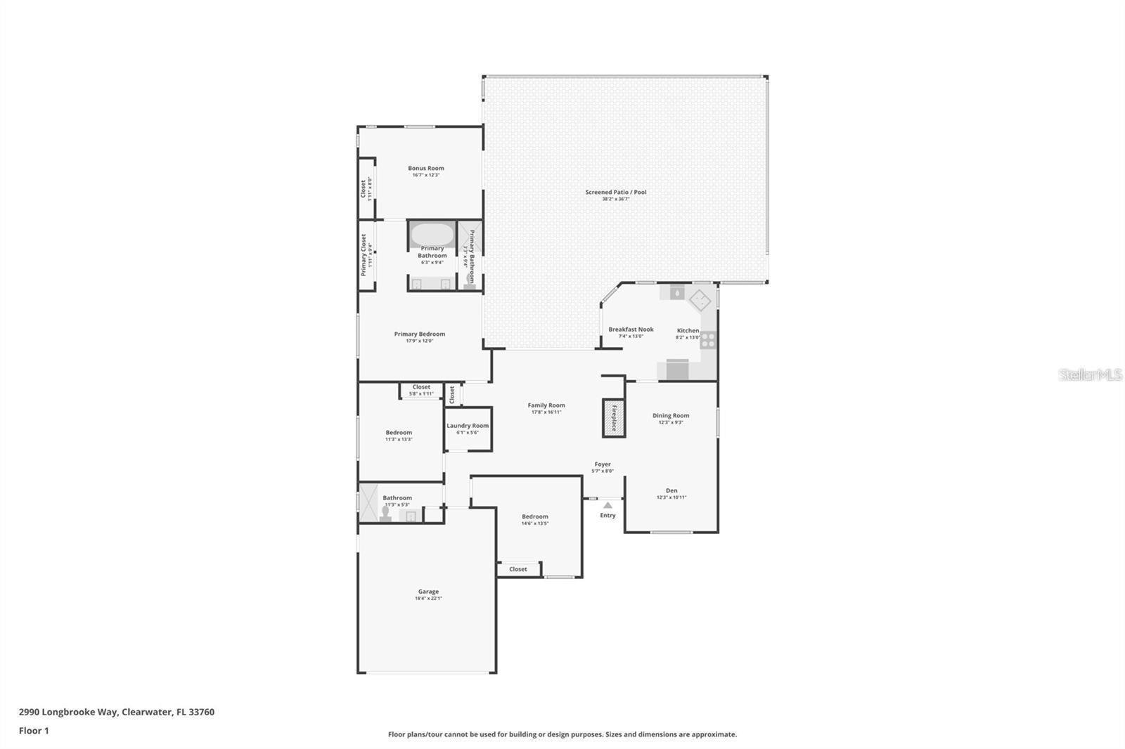 2990 LONGBROOKE WAY, CLEARWATER, FL, 33760