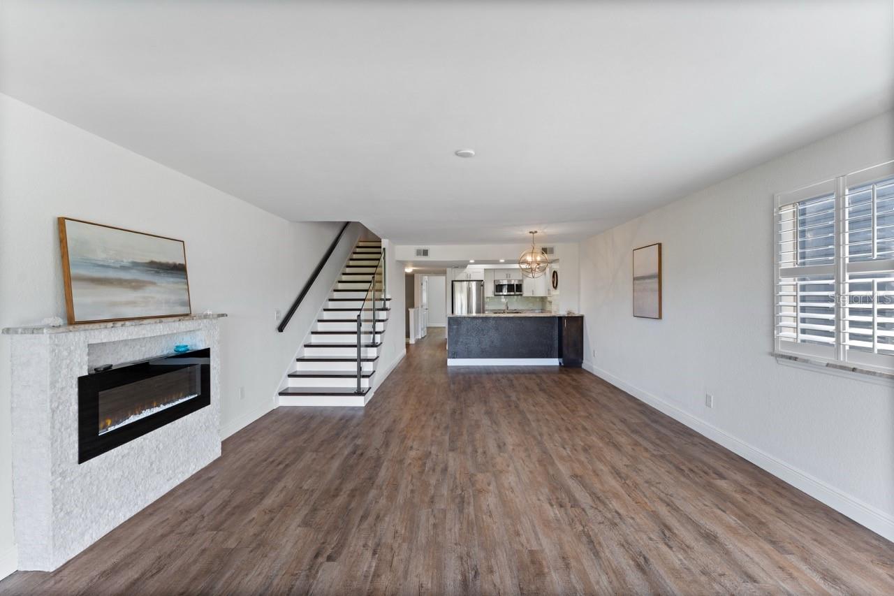 Fireplace in Living Room