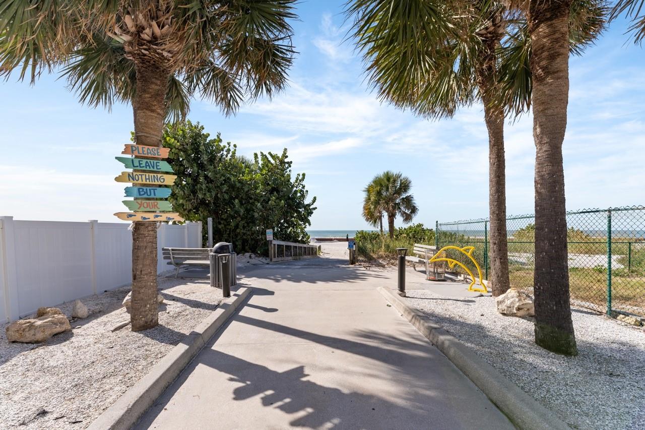 Two minute walk to the beach