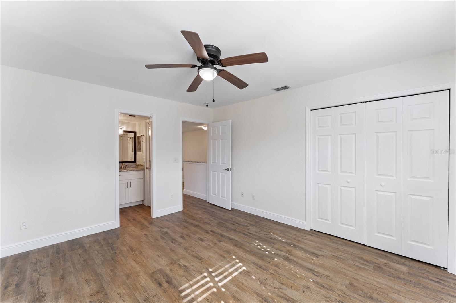 3rd Bedroom with en suite bath with shower.