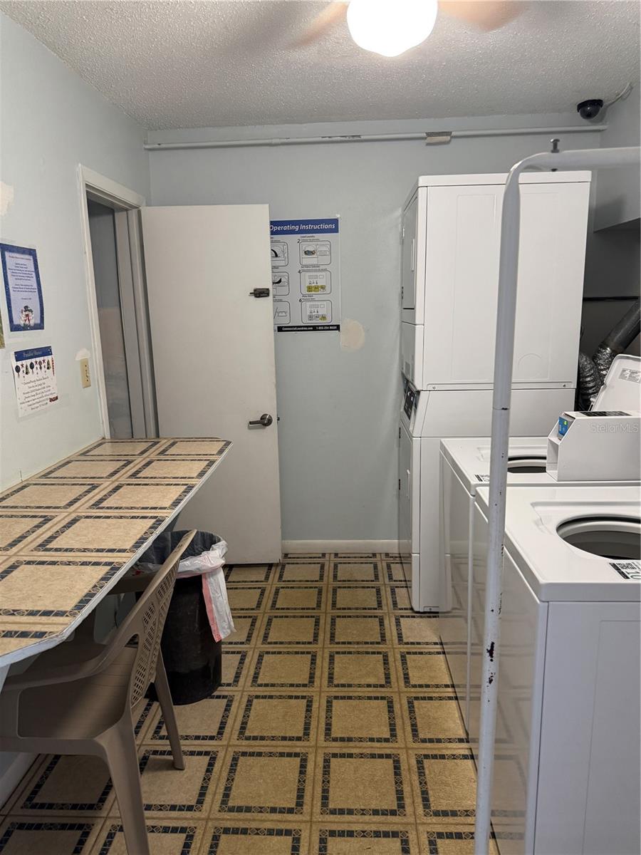 Each building has a laundry room for added convenience.