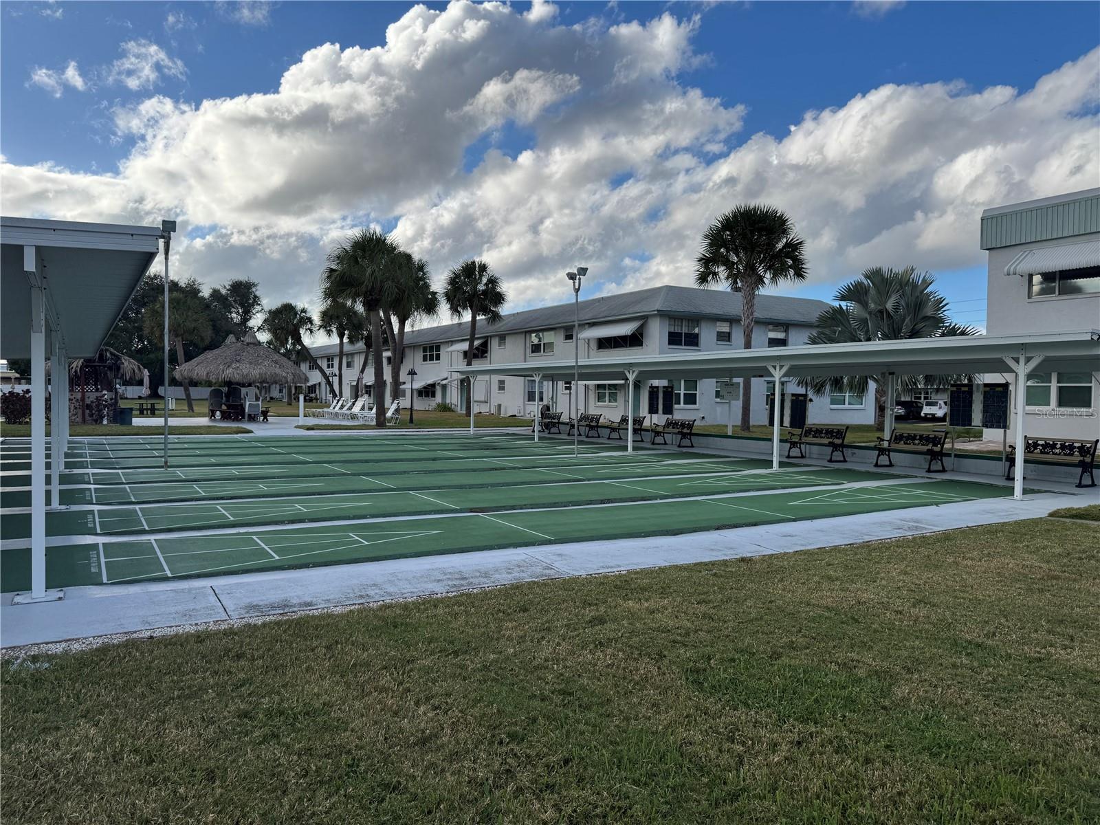 Paradise Shores offers shuffleboard courts