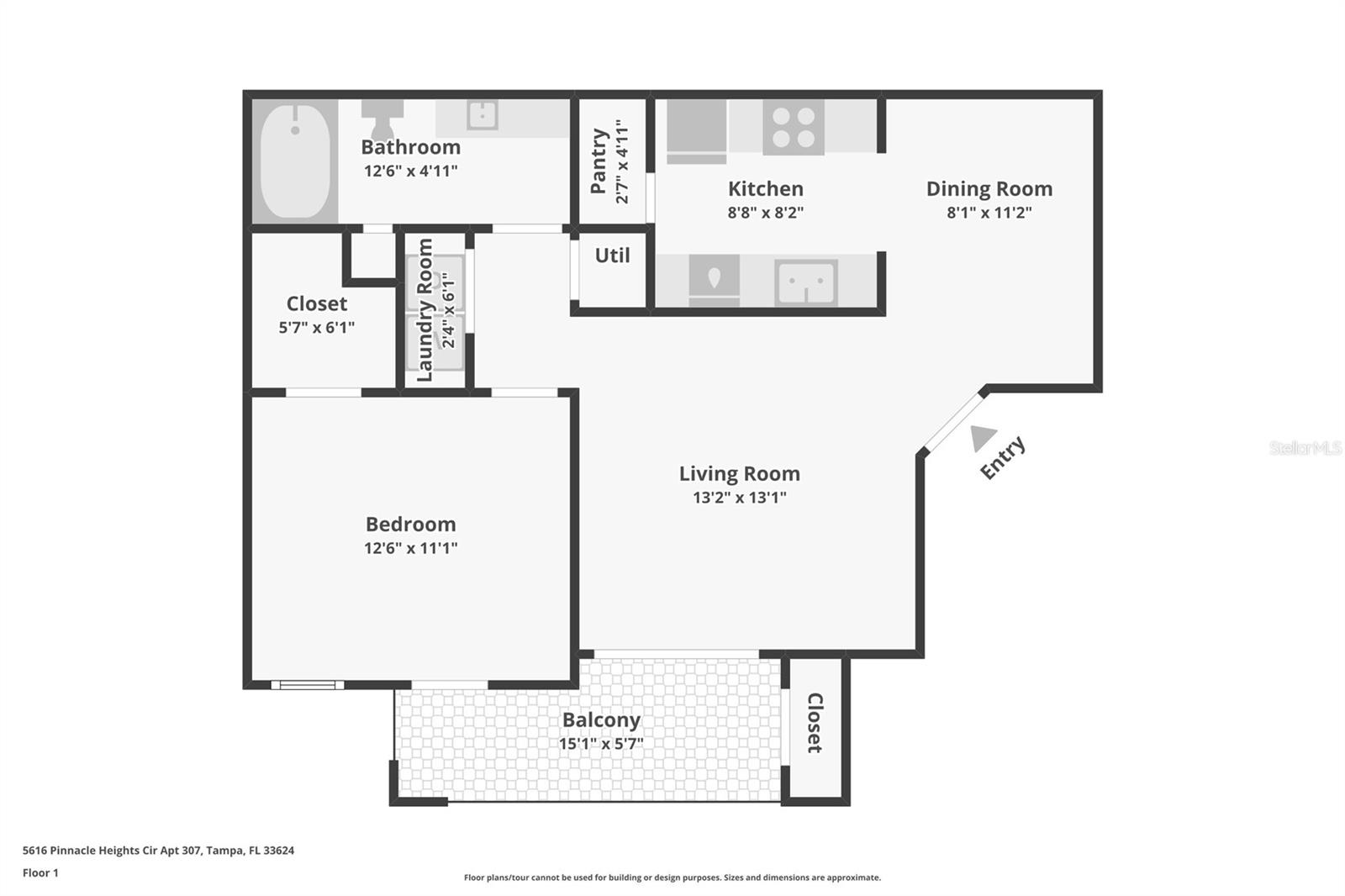 5616 PINNACLE HEIGHTS CIR #307, TAMPA, FL, 33624