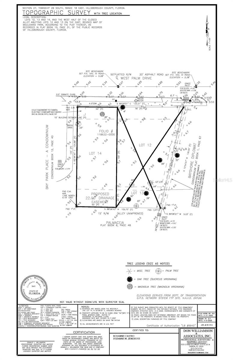 2528 W PALM DR #LOT 14, TAMPA, FL, 33629