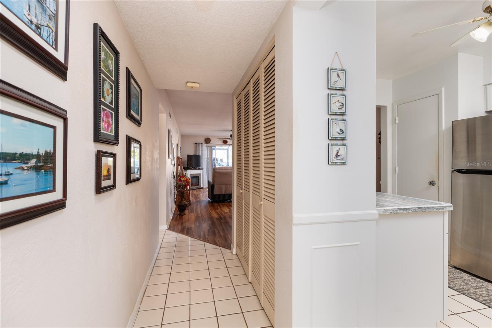 Front Entrance/Hallway/Kitchen/Living Room