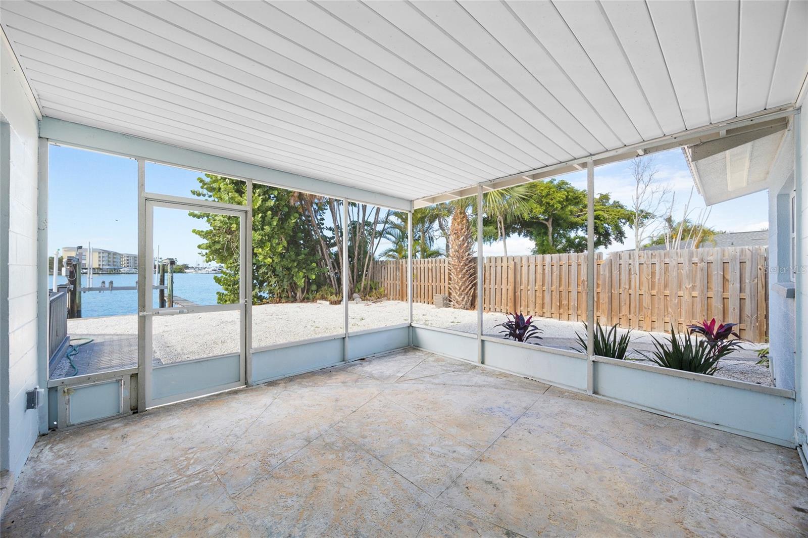 Screened in Florida Room