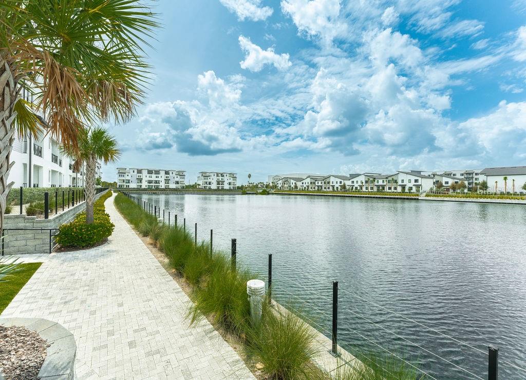 The community has plenty of beautiful walking paths to explore and enjoy.