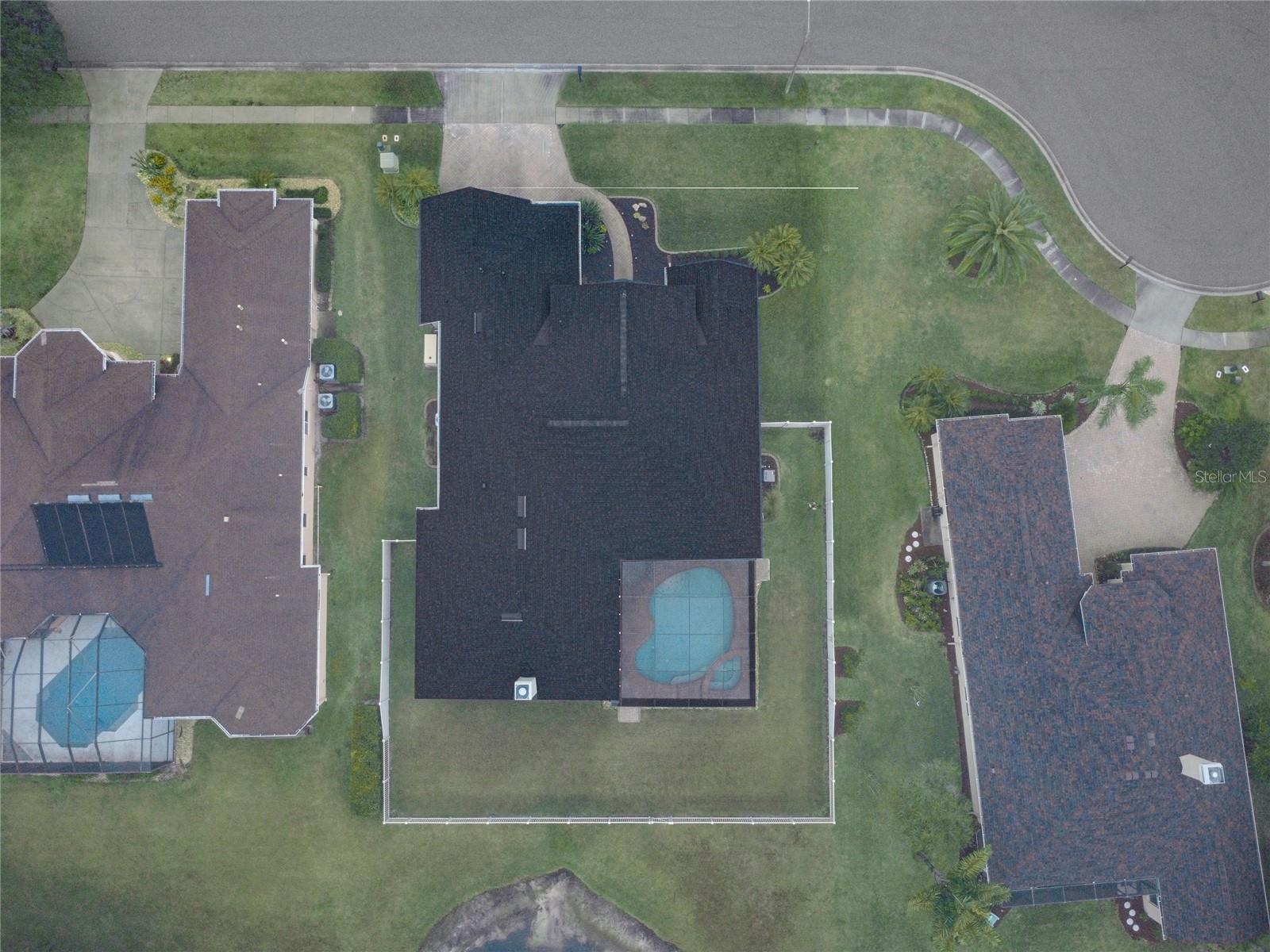 Areal view of 3015 Lynwood Ct.