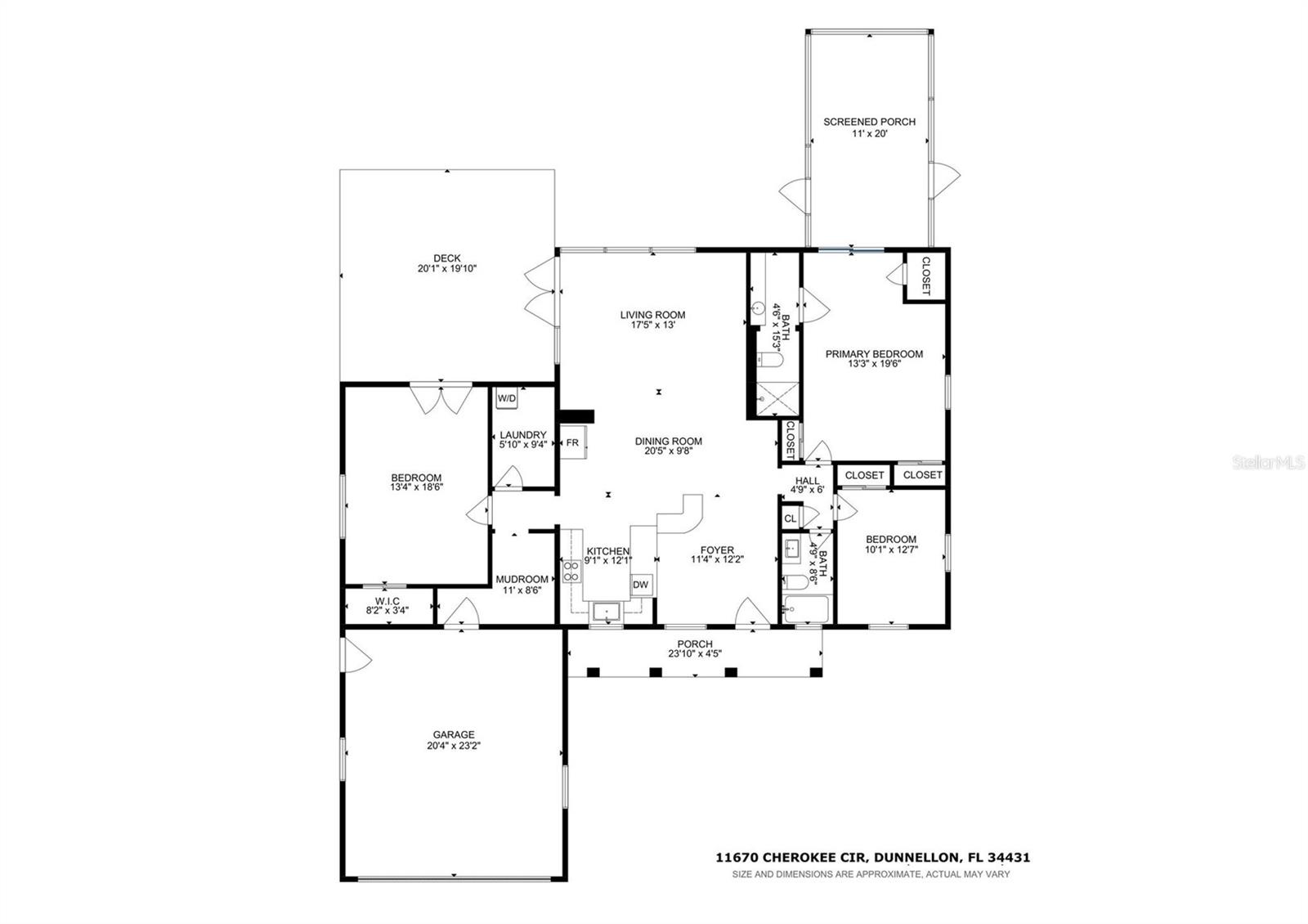 11670 CHEROKEE CIR, DUNNELLON, FL, 34431