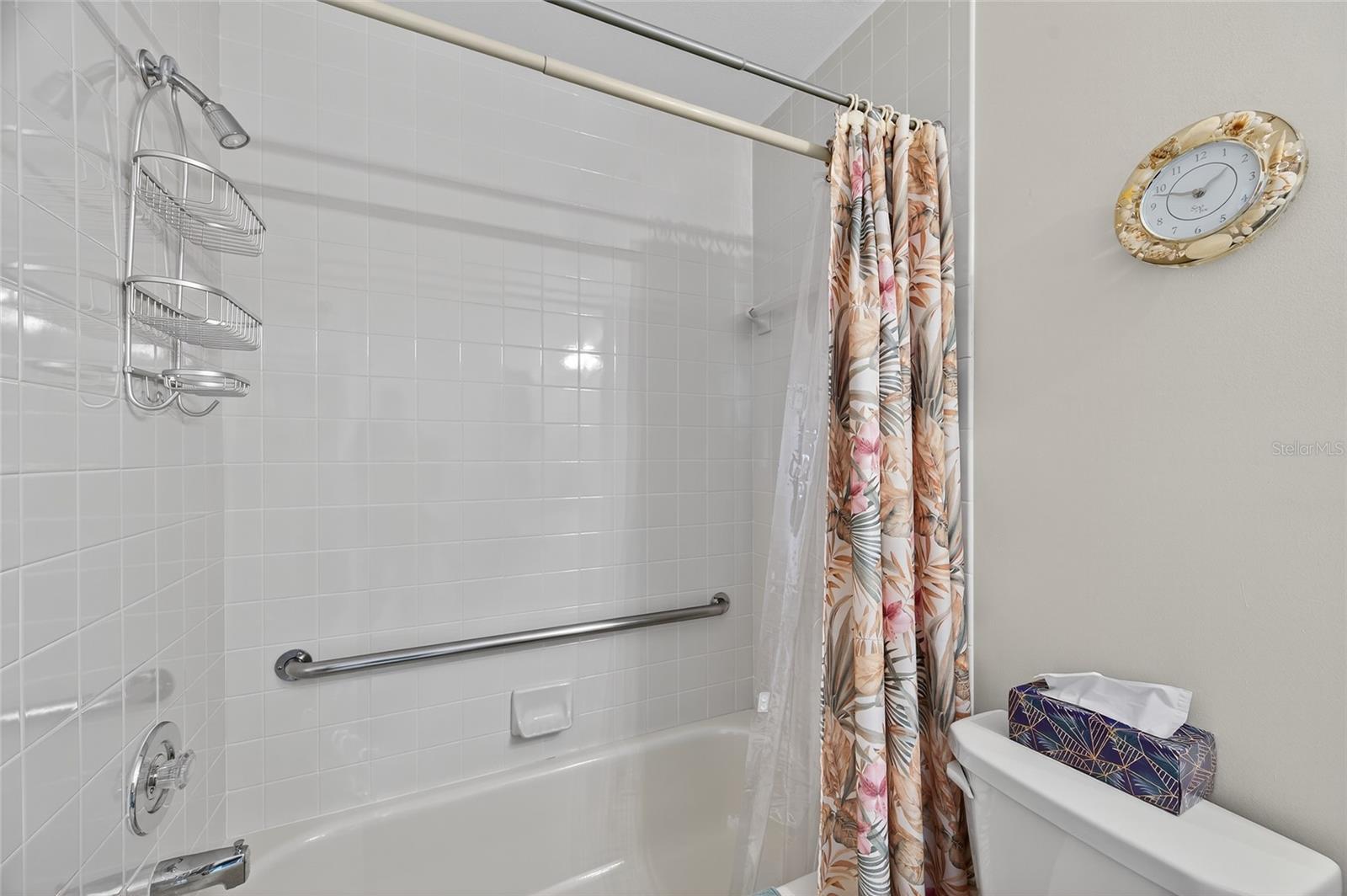 Guest bath shower stall