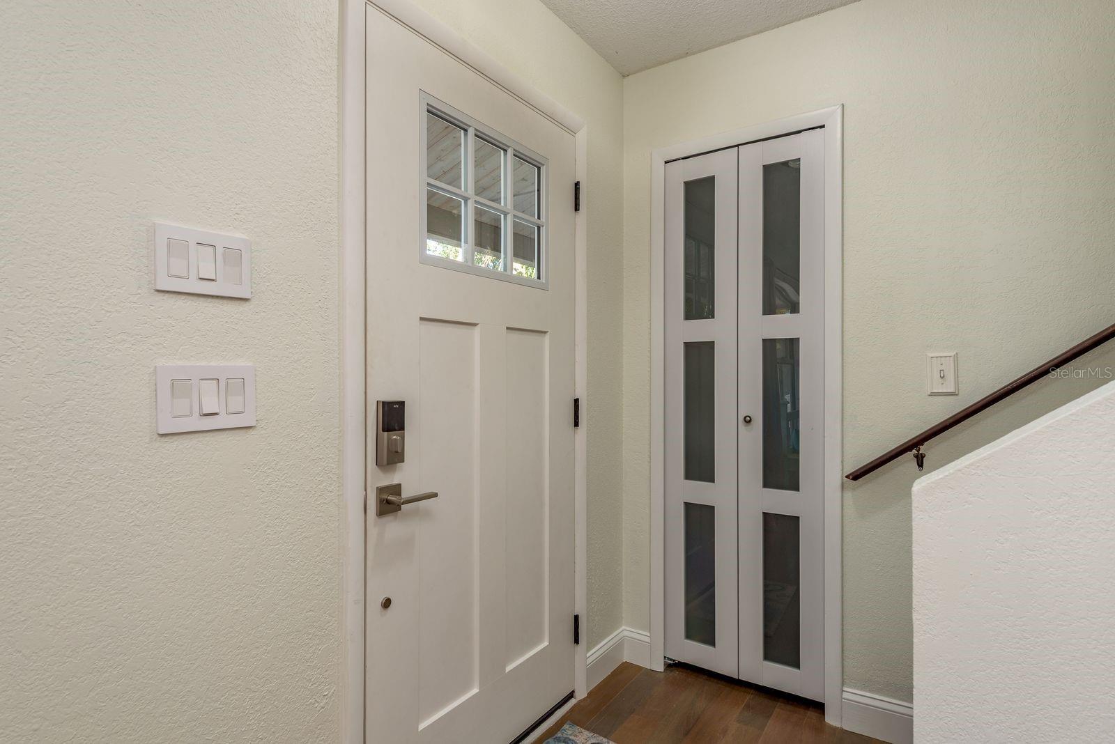 Entry w/ coat closet