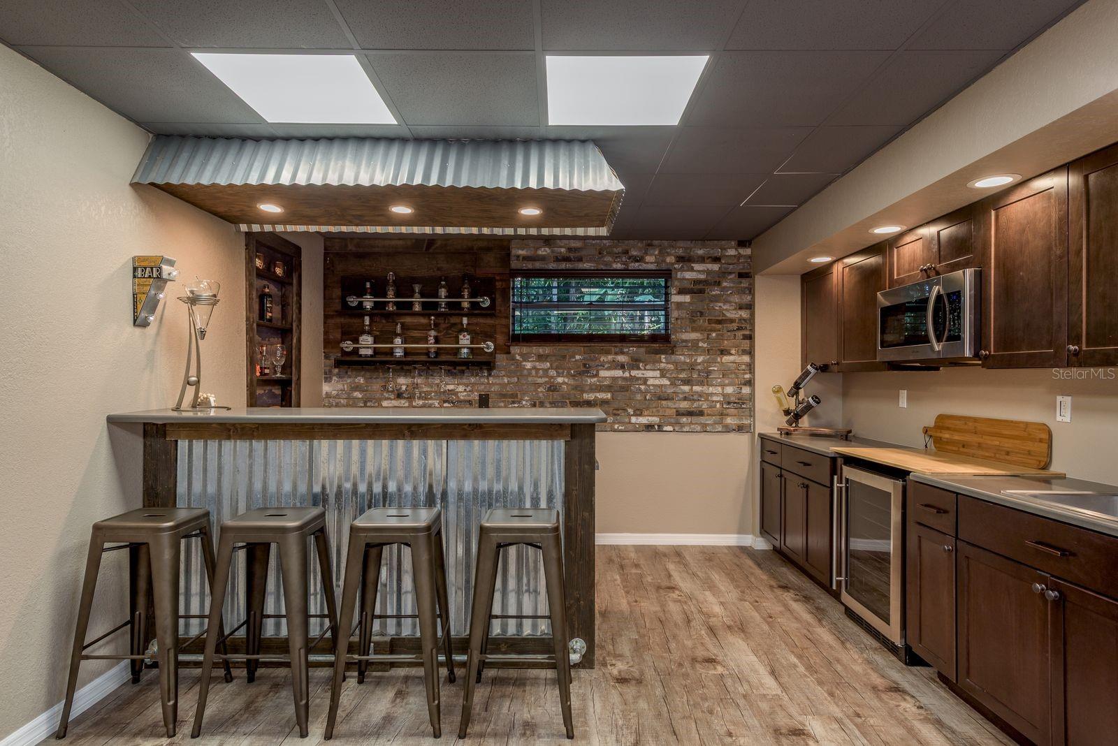 Lower Level Bar / Kitchen