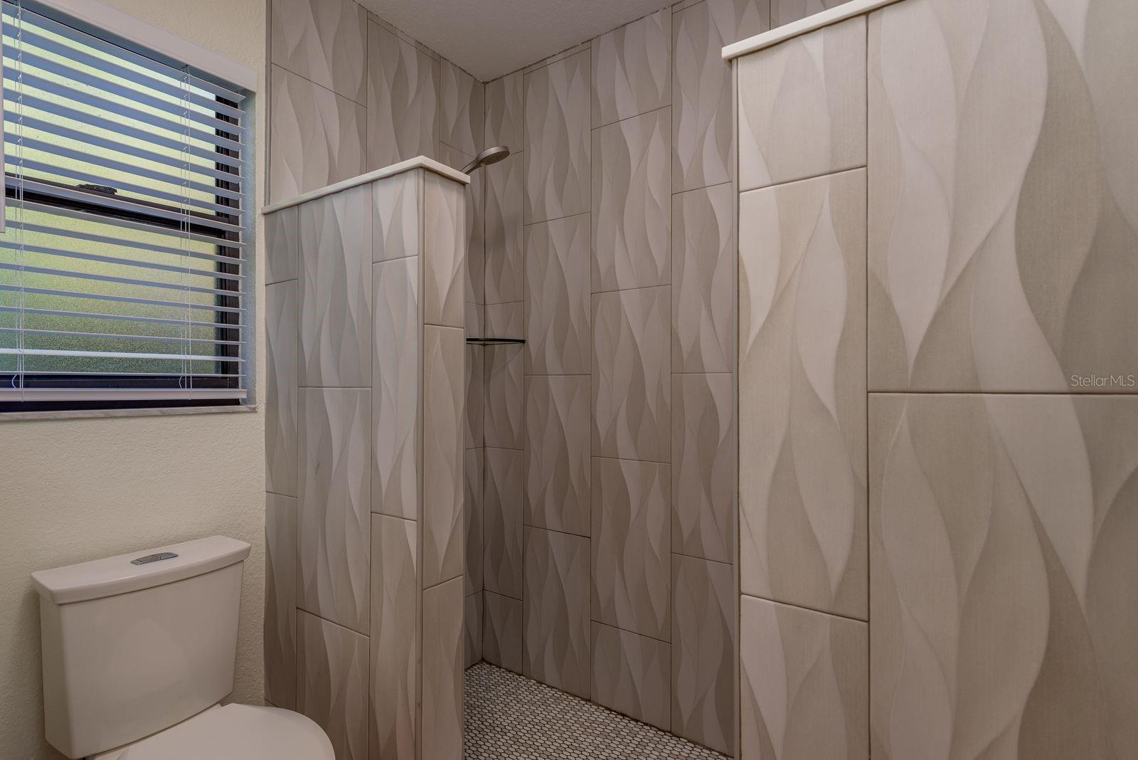 Primary Bath - Separate Shower / Toilet Stall