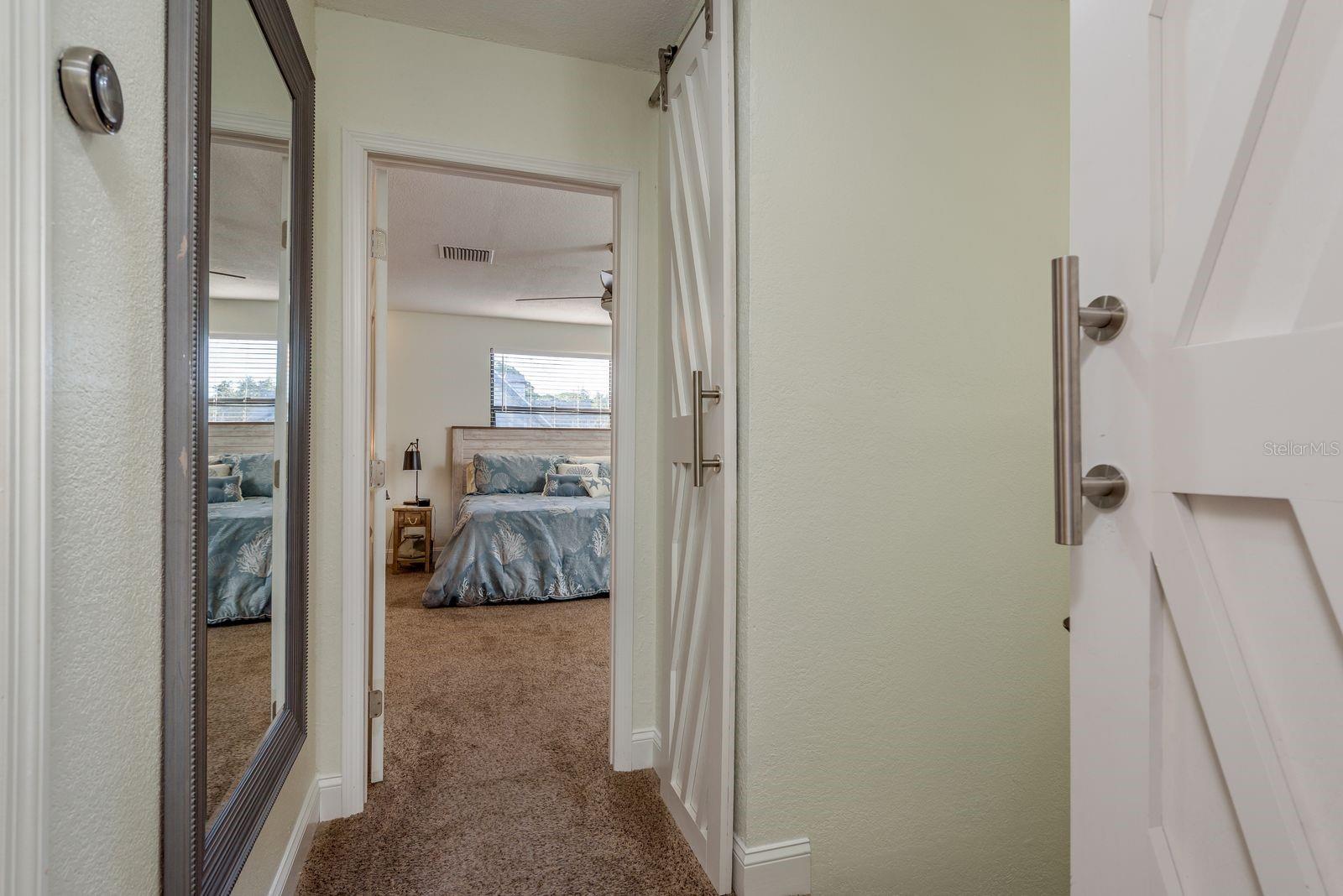 Hallway to Bedroom 2 (Currently used as Primary)