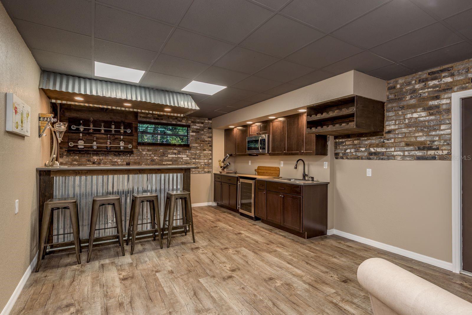 Lower Level Bar / Kitchen