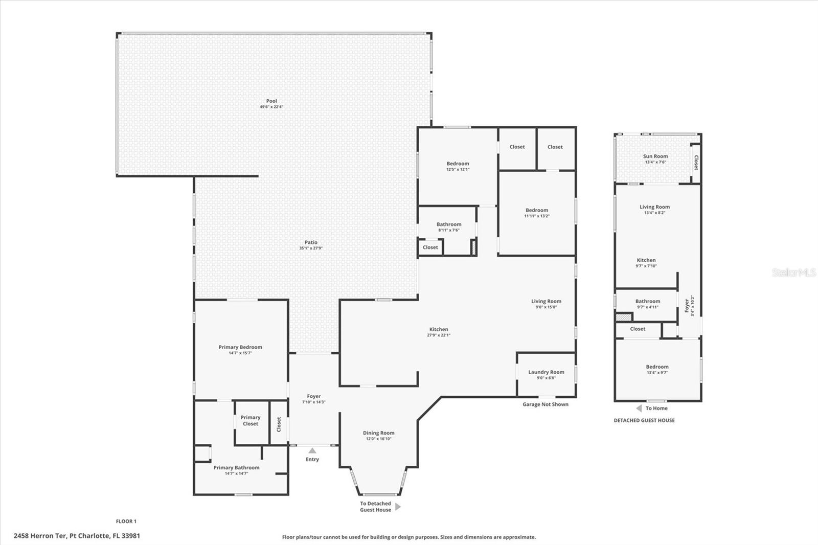 2458 HERRON TER, PORT CHARLOTTE, FL, 33981