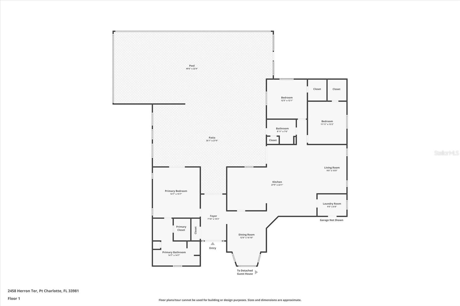 2458 HERRON TER, PORT CHARLOTTE, FL, 33981