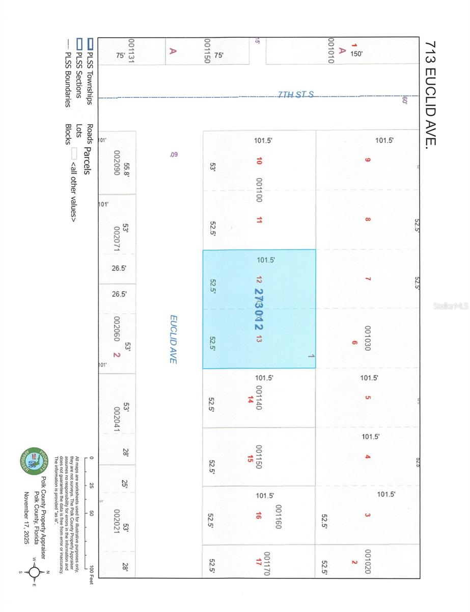 713 EUCLID AVE, LAKE WALES, FL, 33853