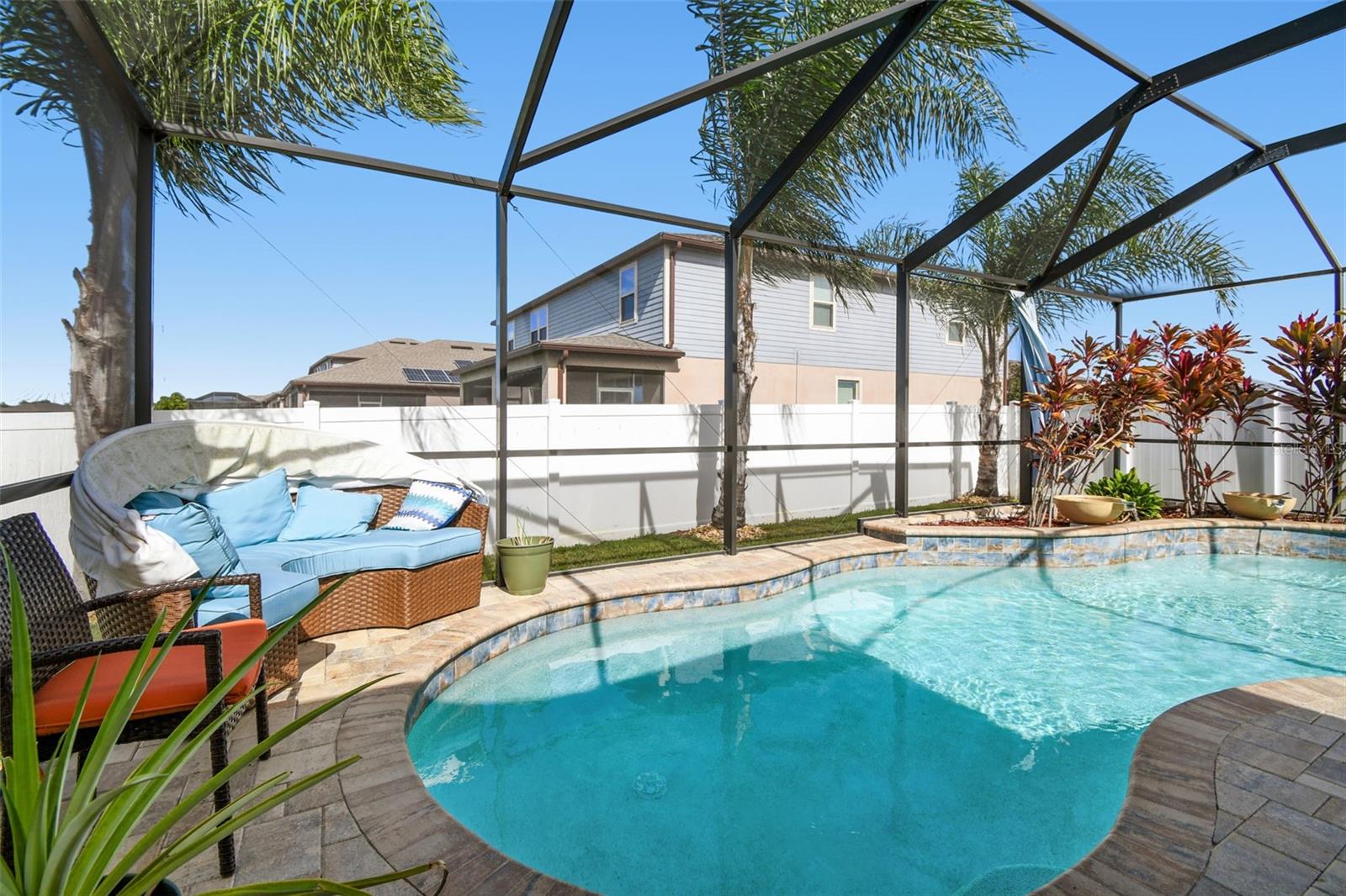 equipment and furniture stays with home