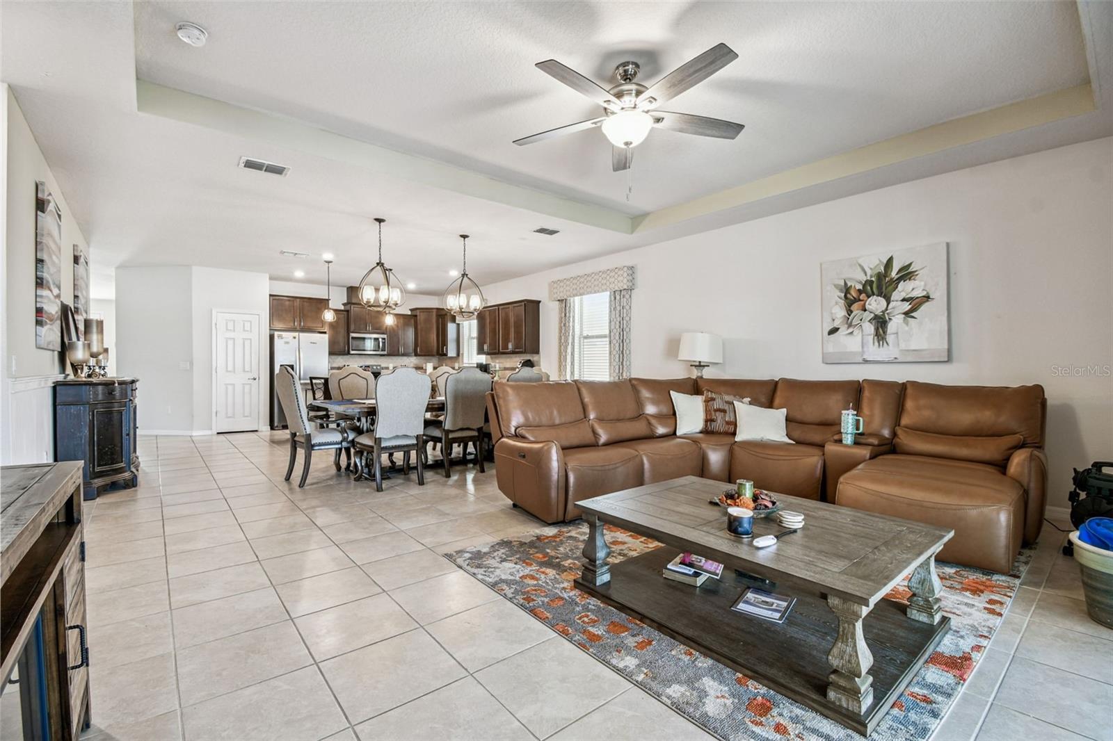 View from the sliding door