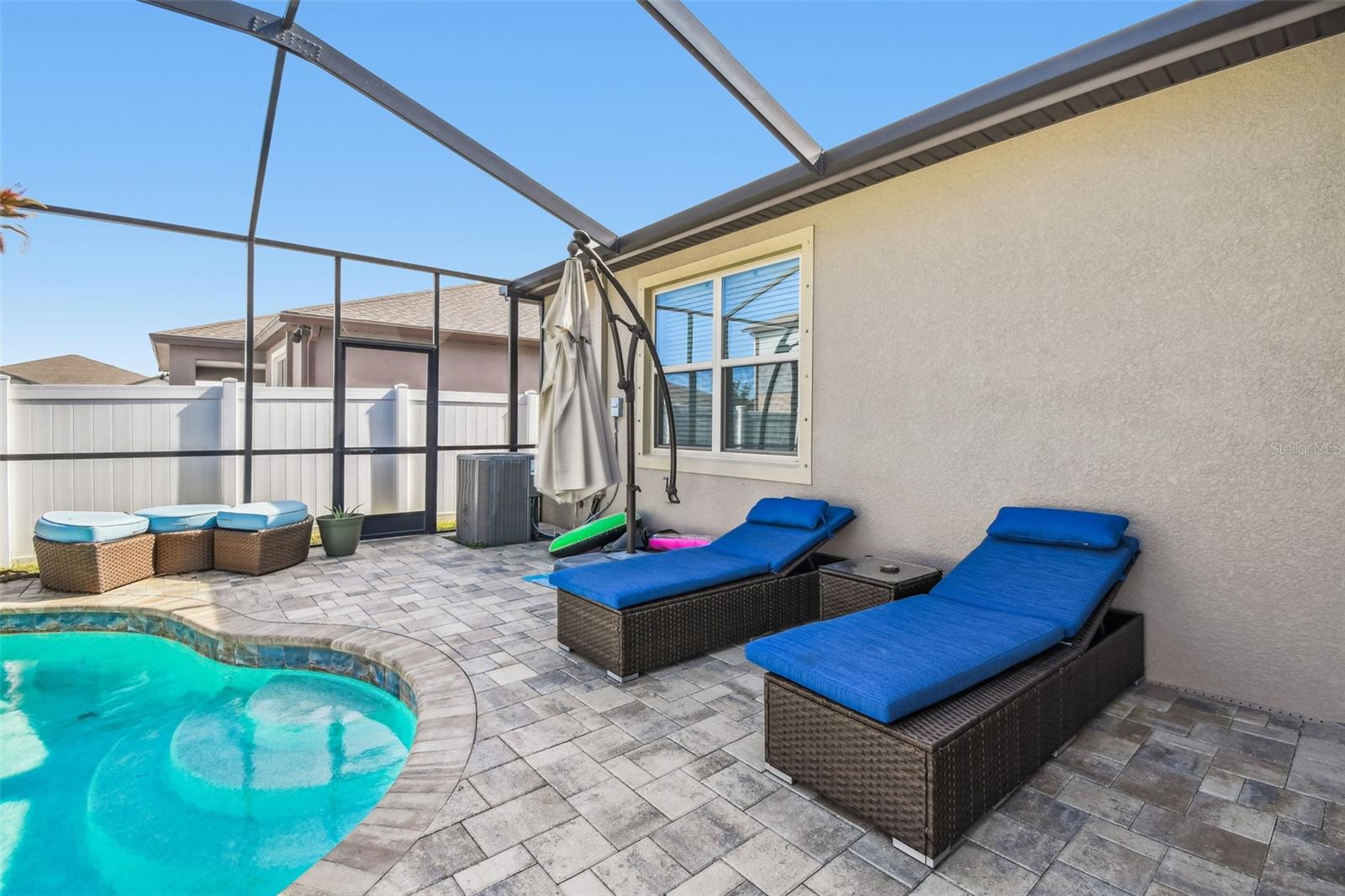 equipment and furniture stays with home