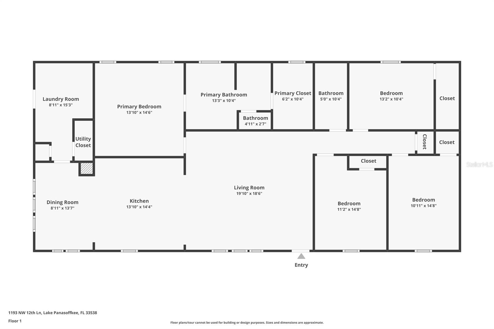 1193 NW 12TH LN, LAKE PANASOFFKEE, FL, 33538