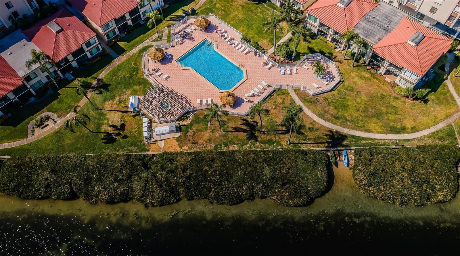 Heated Pool & Spa Area