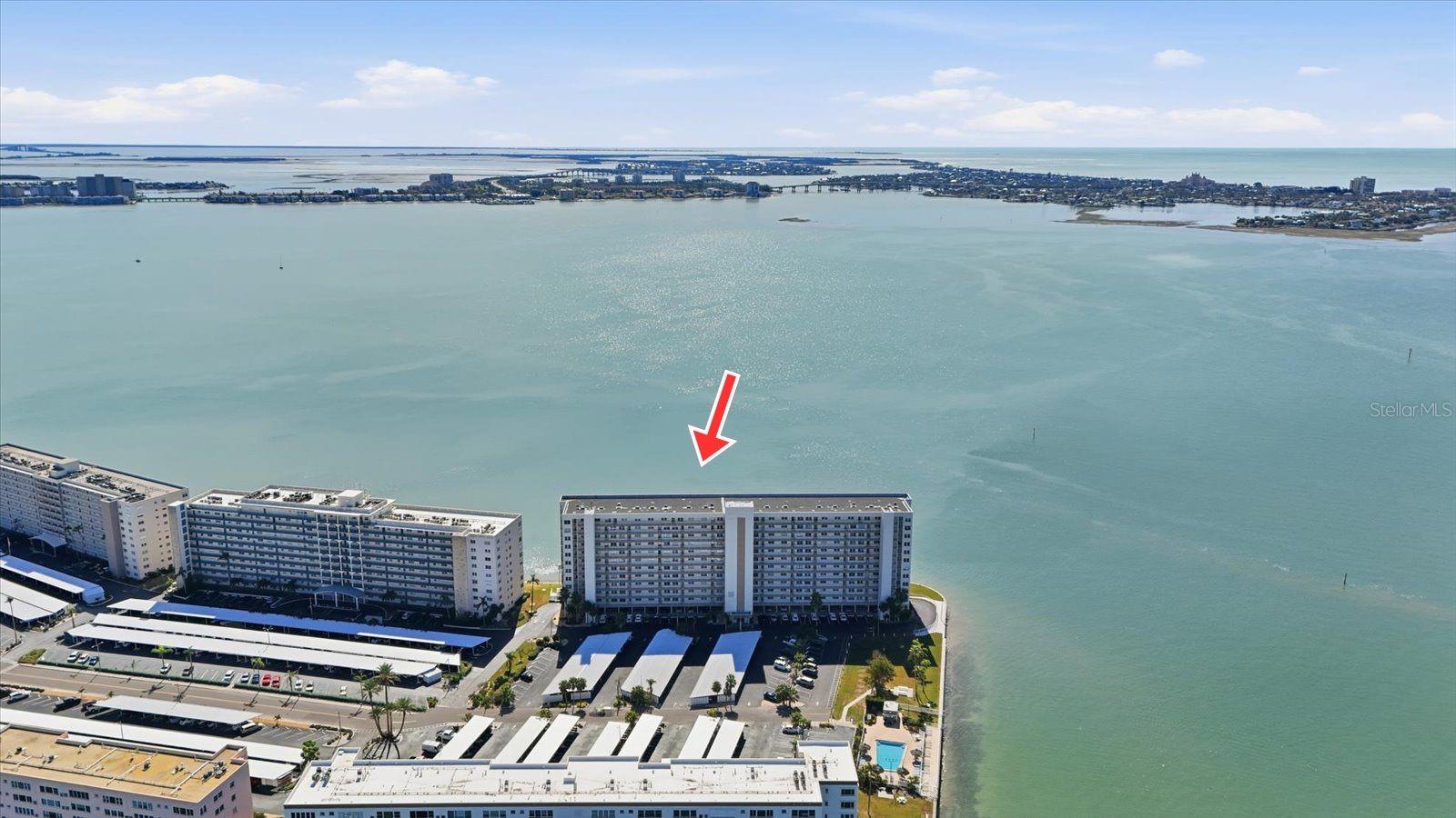 Sought after Buckingham Building in Town Shores of Gulfport