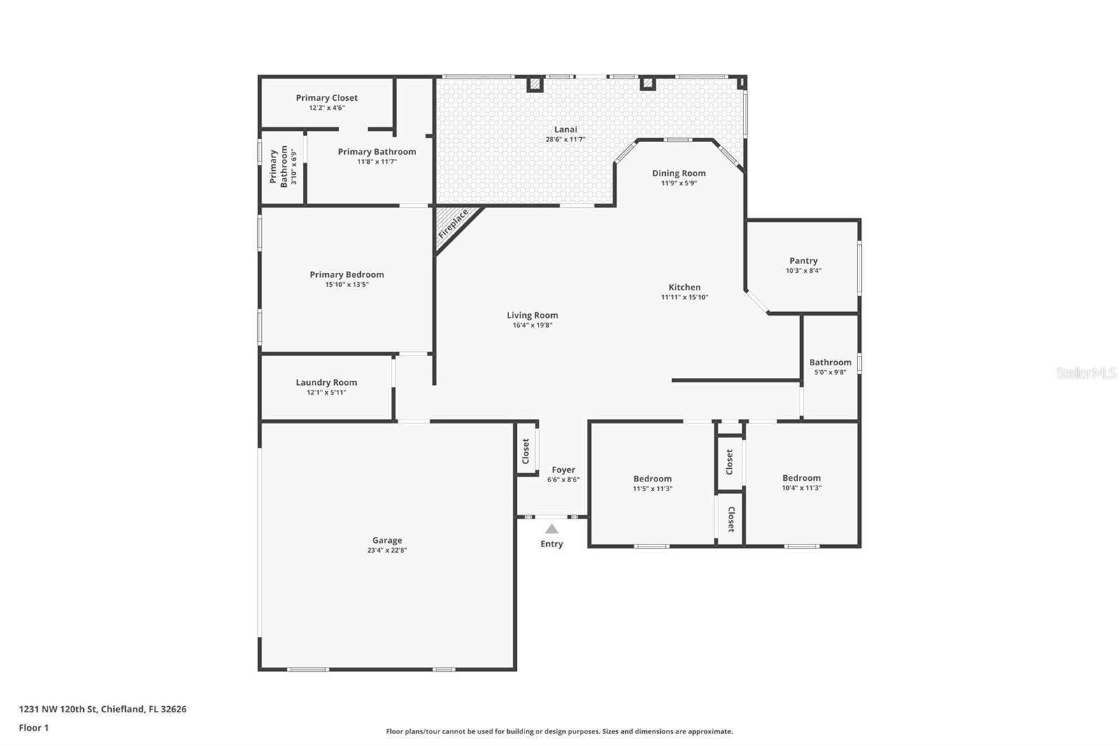 1231 NW 120TH ST, CHIEFLAND, FL, 32626