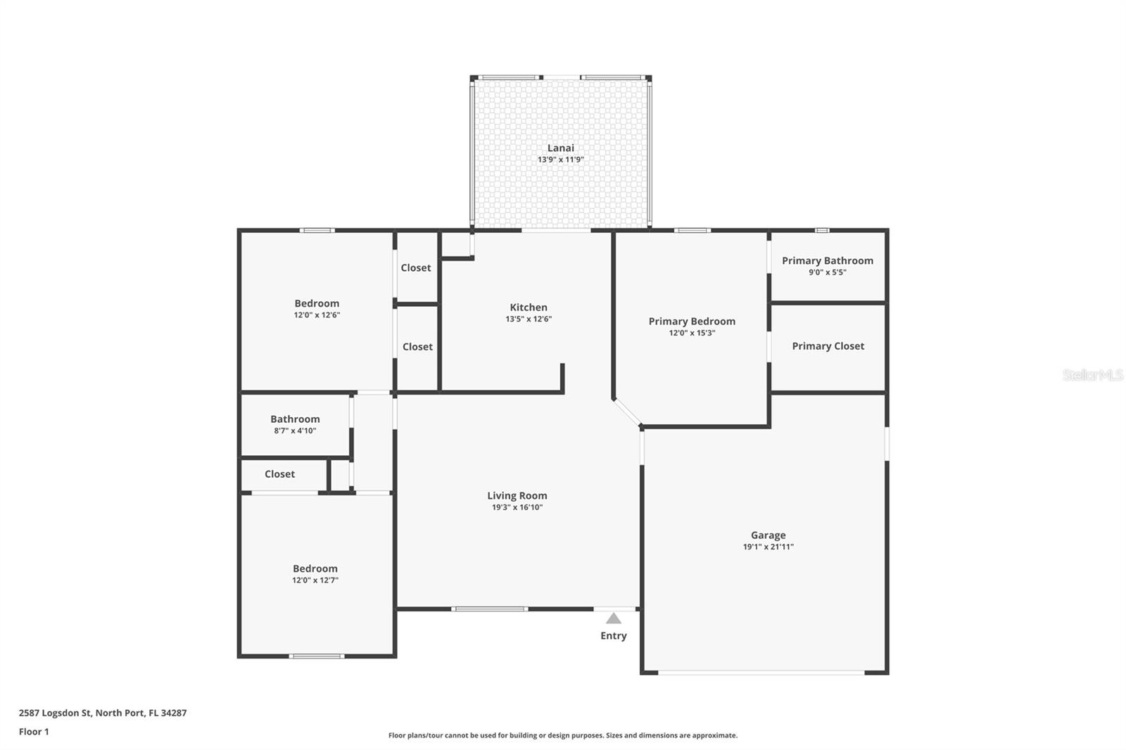 2587 LOGSDON ST, NORTH PORT, FL, 34287