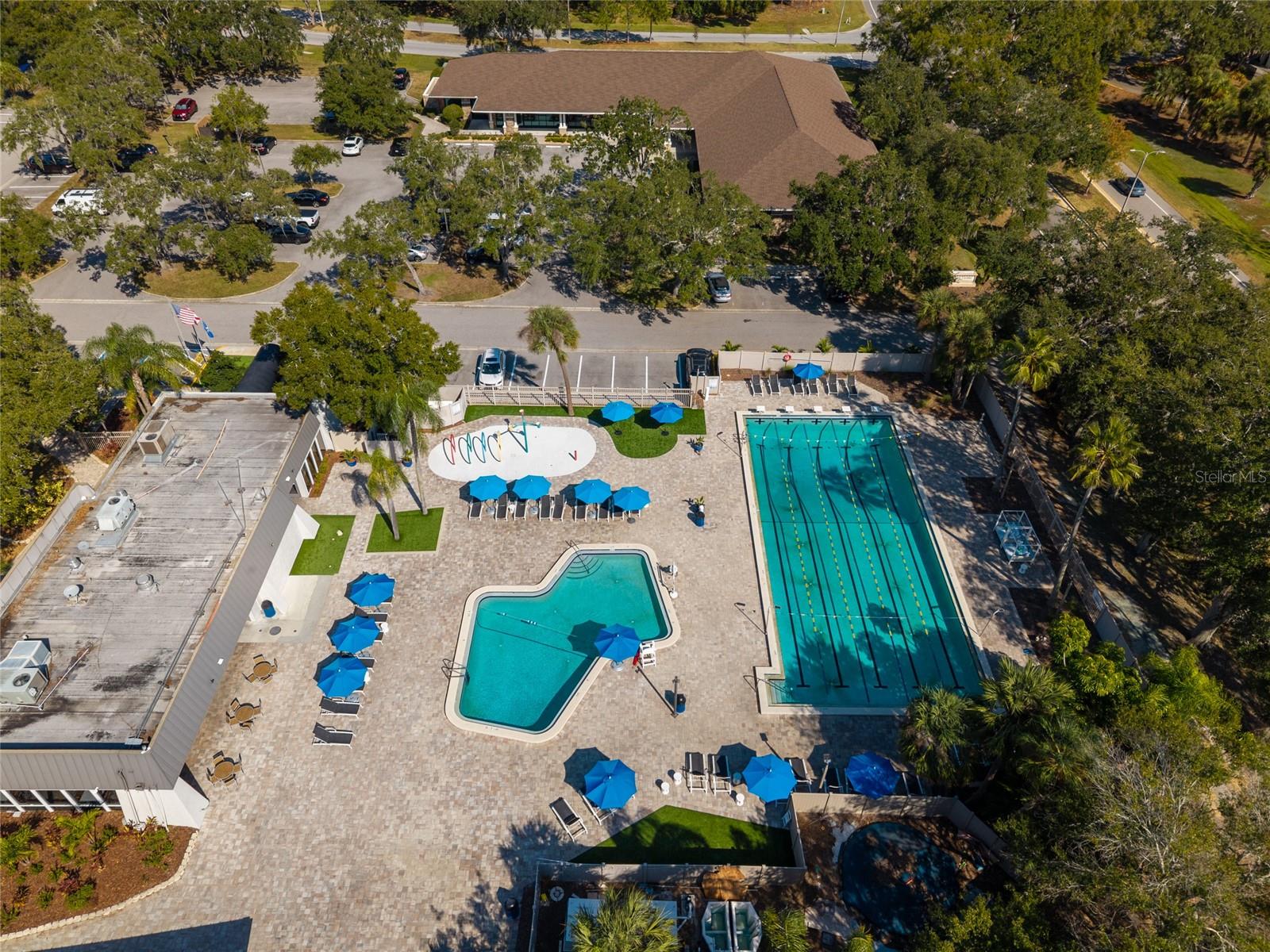Aerial of Ardea Pool