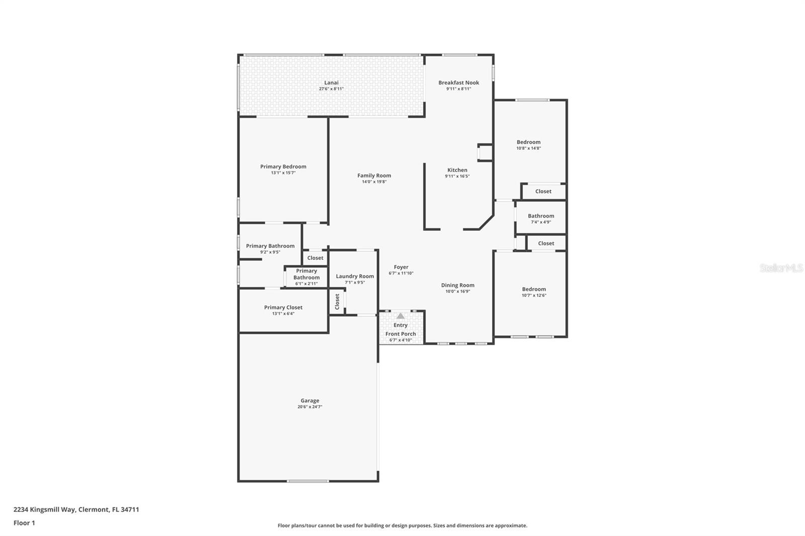 2234 KINGSMILL WAY, CLERMONT, FL, 34711