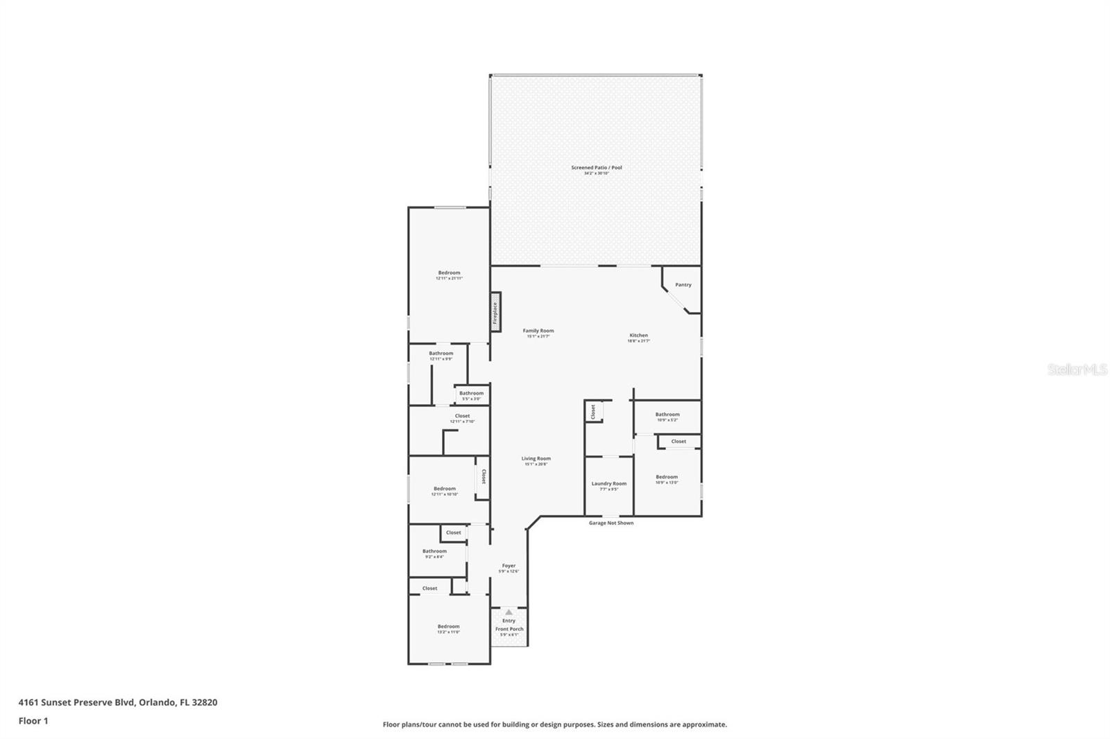 4161 SUNSET PRESERVE BLVD, ORLANDO, FL, 32820