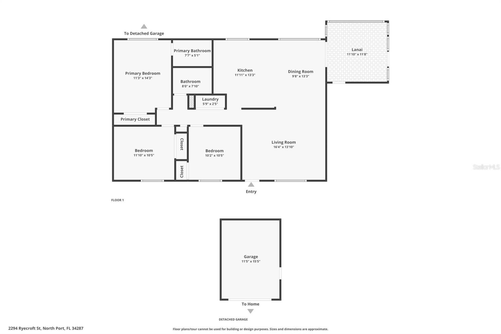 2294 RYECROFT ST, NORTH PORT, FL, 34287