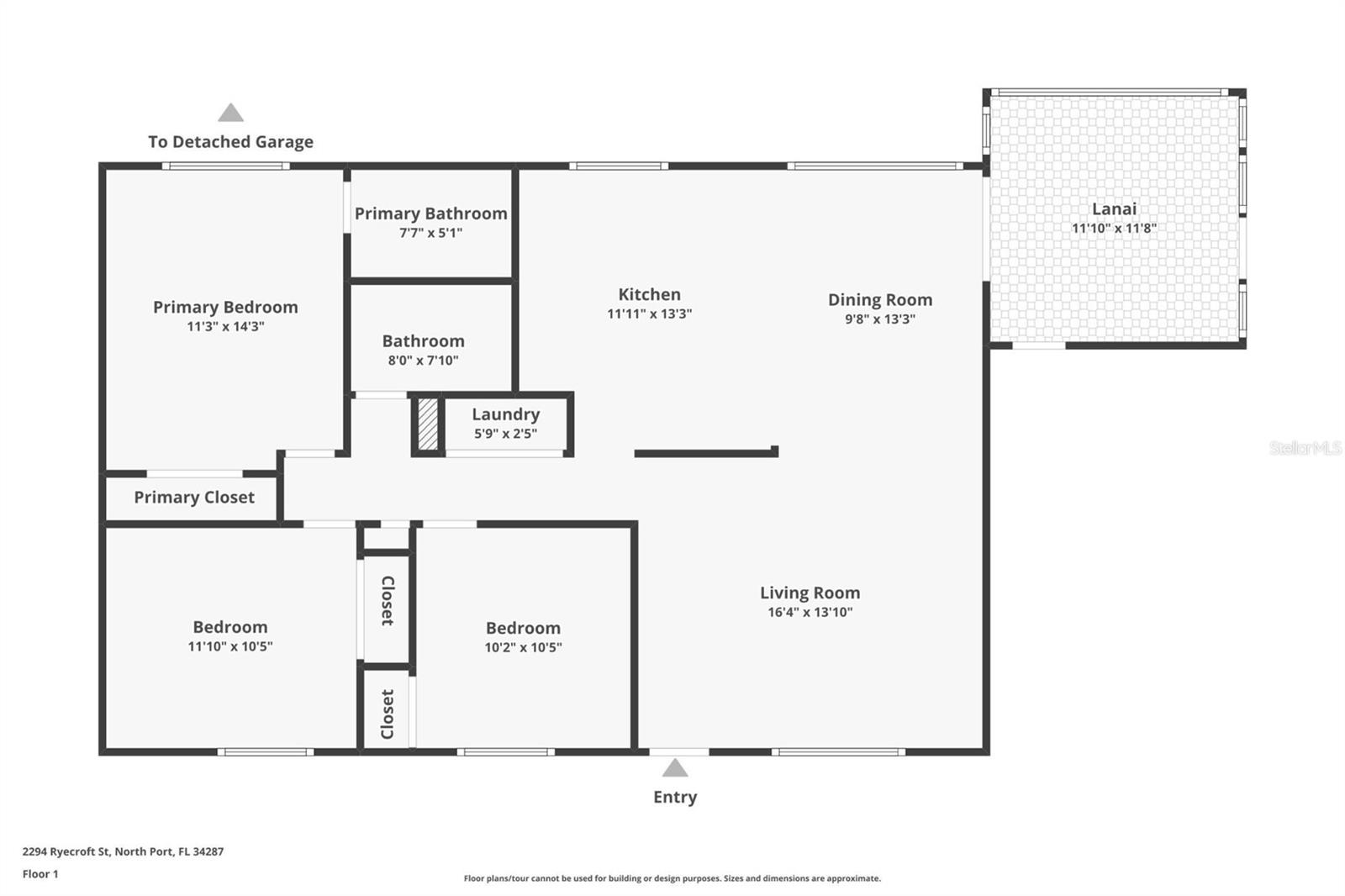 2294 RYECROFT ST, NORTH PORT, FL, 34287