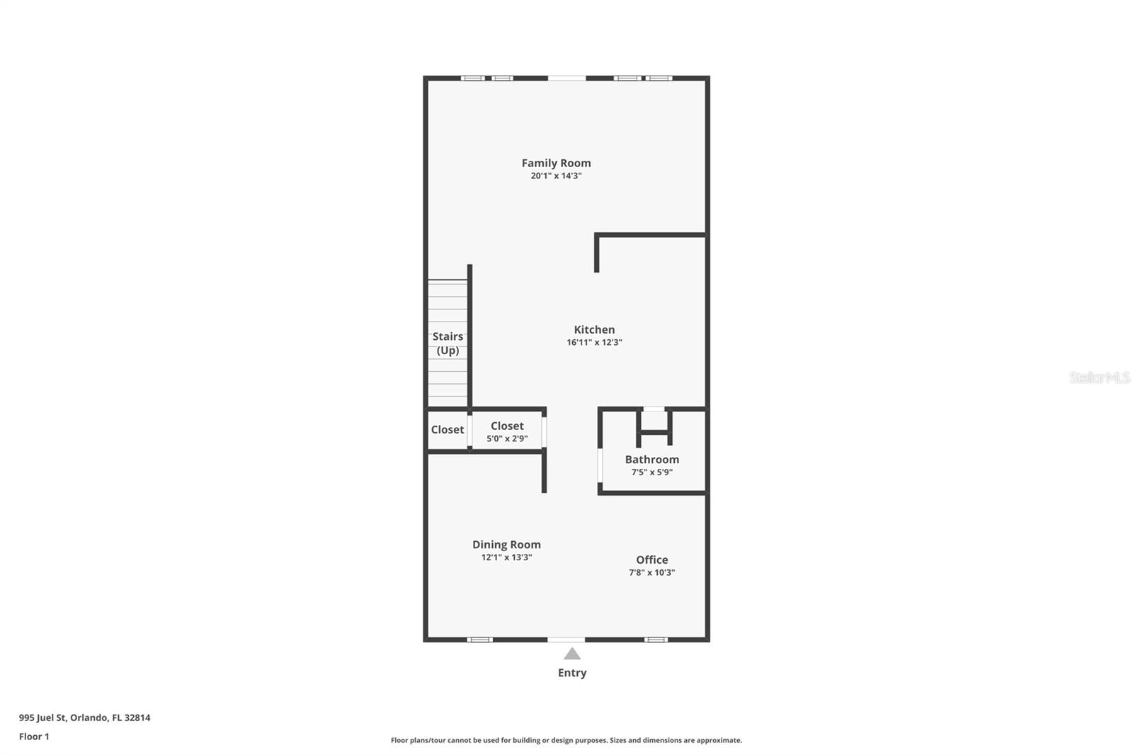 995 JUEL ST, ORLANDO, FL, 32814