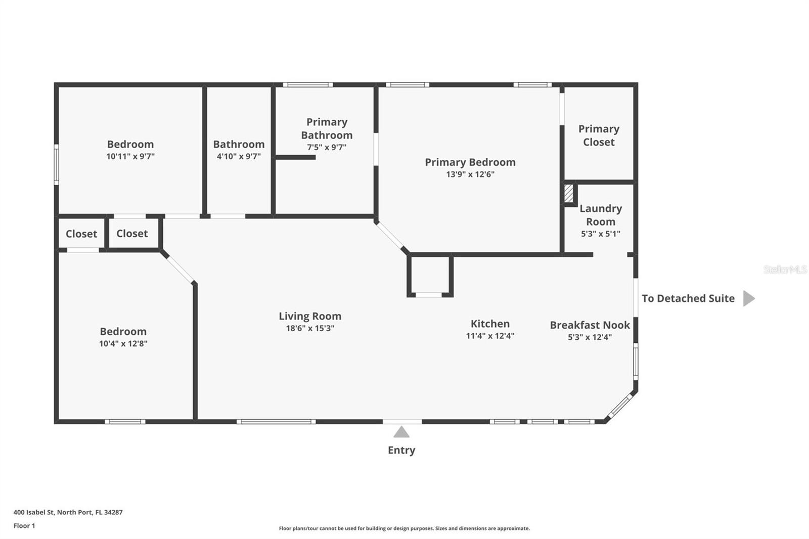 400 ISABEL ST, NORTH PORT, FL, 34287