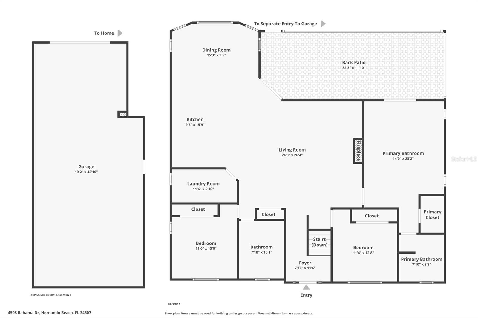 4508 BAHAMA DR, HERNANDO BEACH, FL, 34607