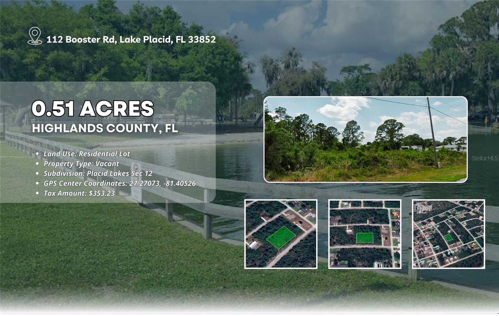 112 BOOSTER RD NW, LAKE PLACID, FL, 33852