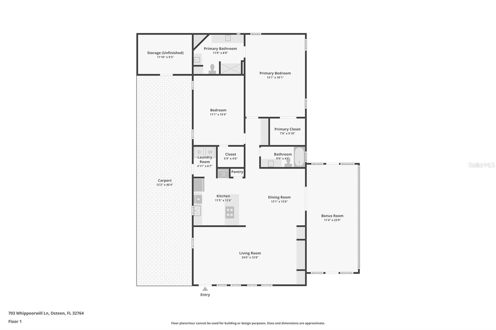 703 WHIPPOORWILL LN, OSTEEN, FL, 32764